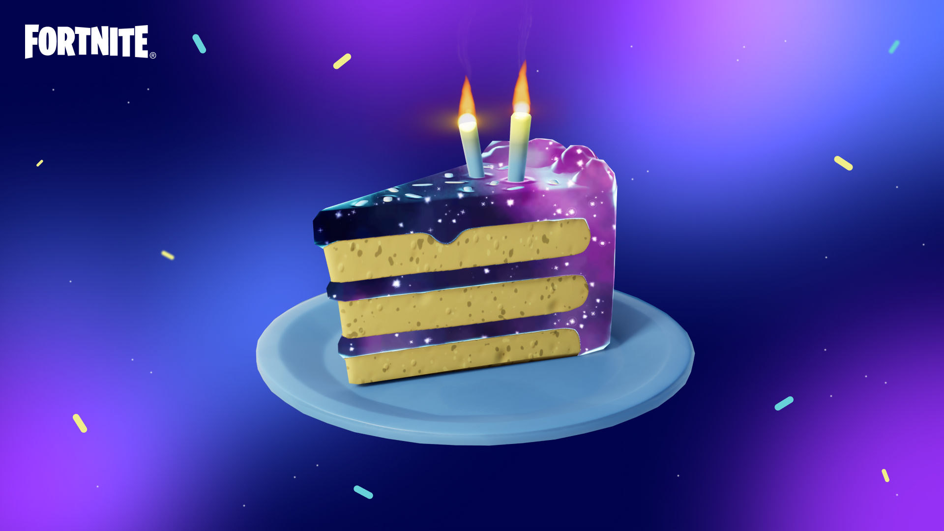Fortnite's 7th Birthday Cake
